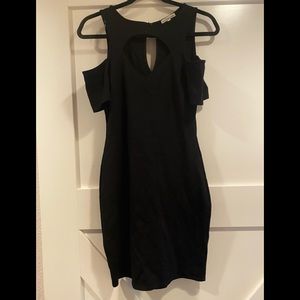 Charlotte Russe black dress w/ off the shoulder